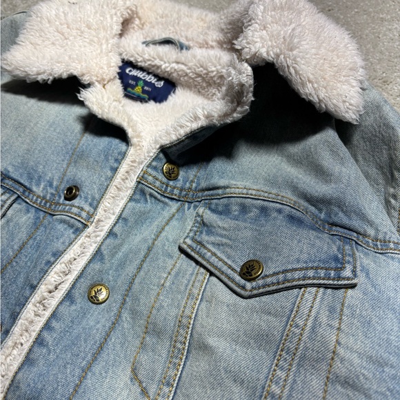 chubbies Other - Chubbies Sherpa‎ Lined Denim Trucker Jean Jacket Size Small